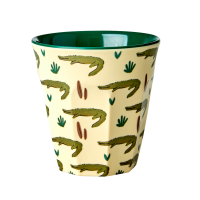 Crocodile Print Melamine Cup By Rice DK